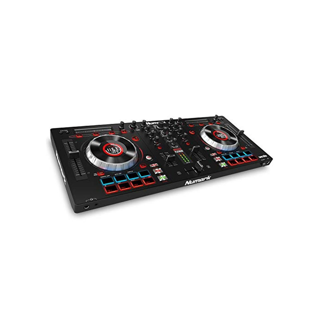 Electronic Numark Mixtrack Platinum - Controlador de DJ de 4 Decks con Pantallas