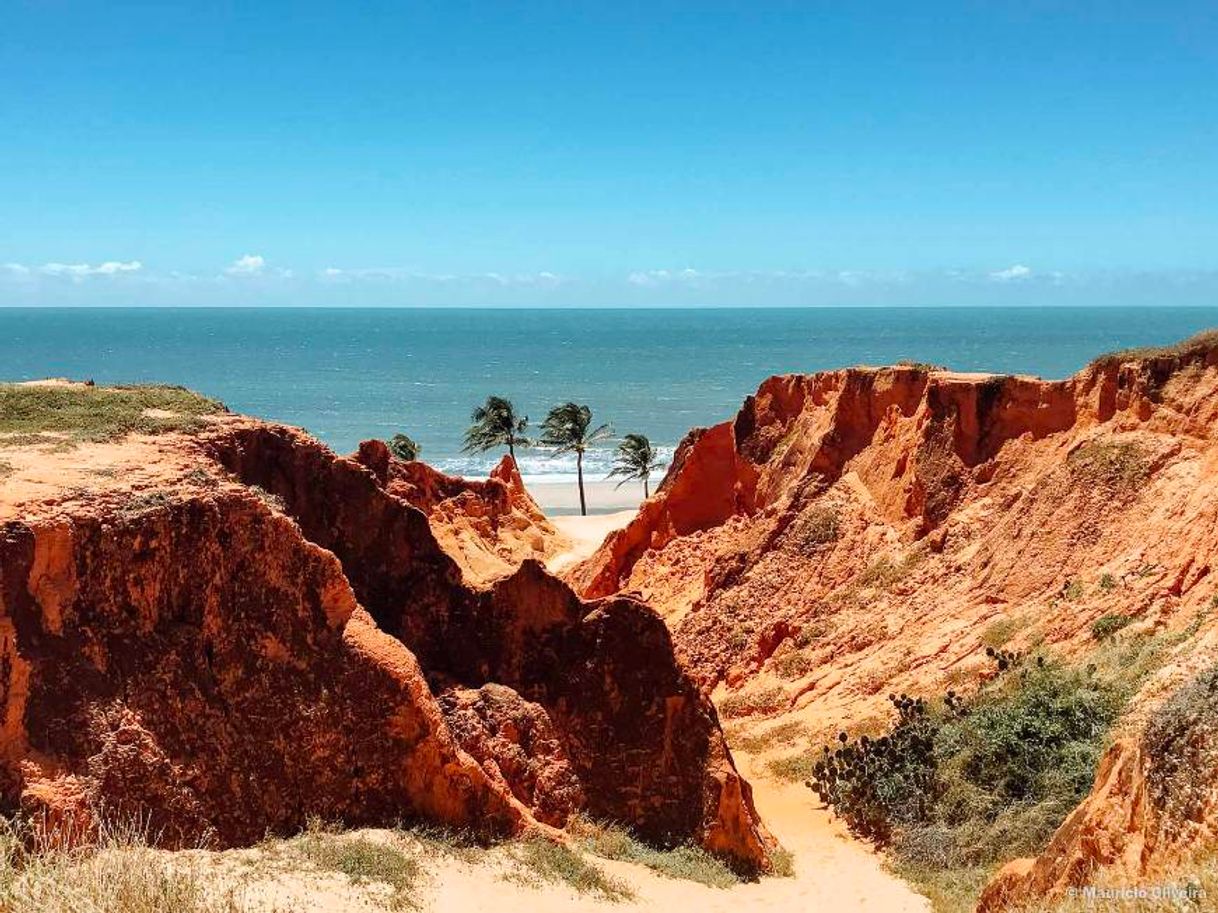 Place Praia de Morro Branco, Ceará