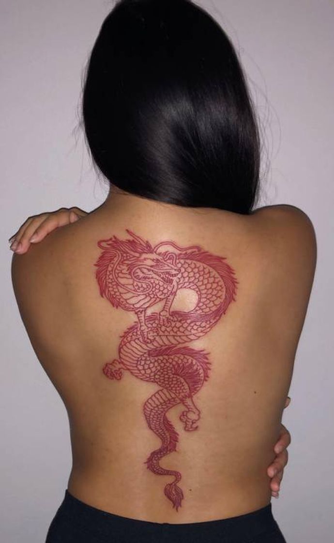 Fashion Tatuagem de Dragão 🐉