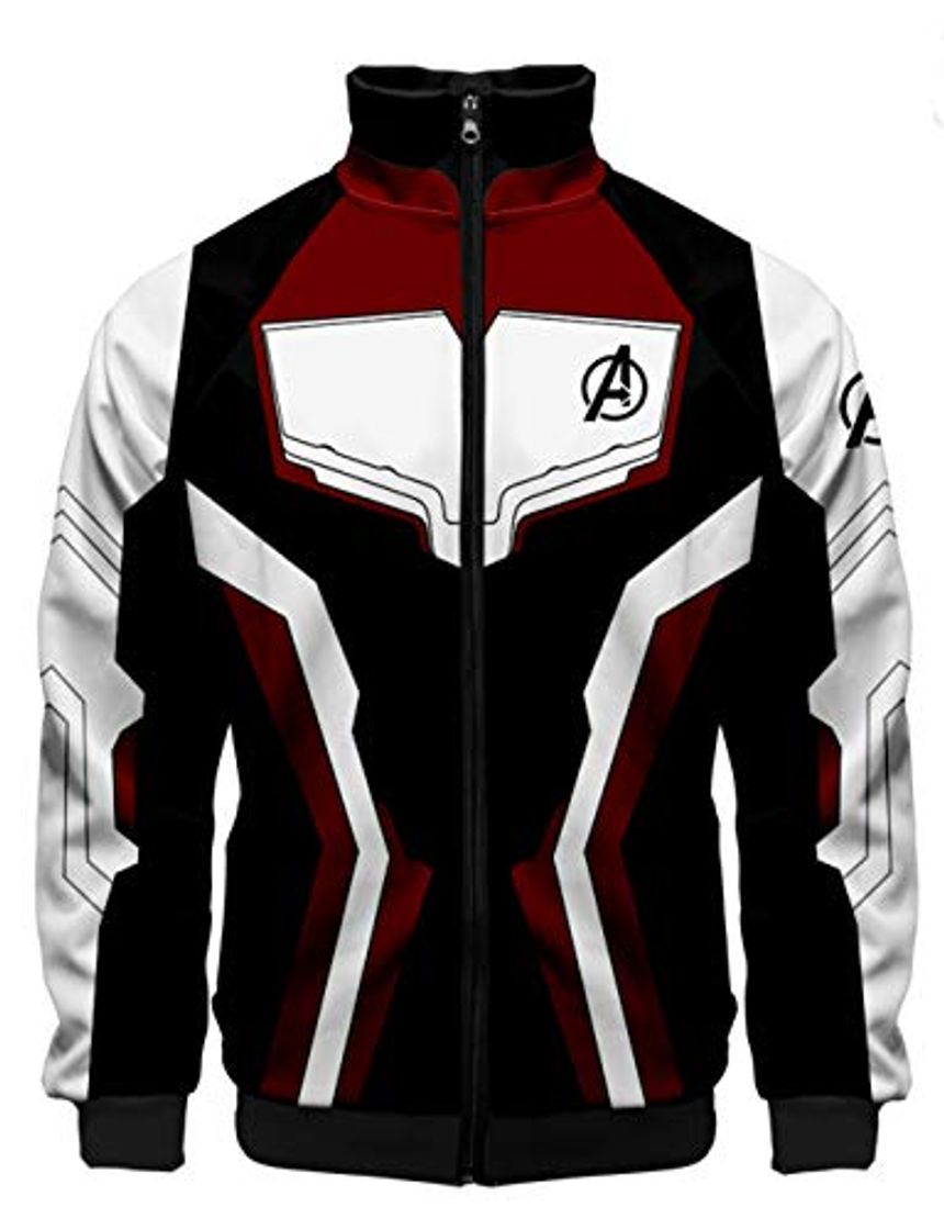 Fashion HUASON Avengers Endgame Film Superhero Impresión 3D Sudadera Quantum Ropa de Cine