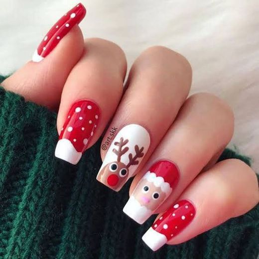 Unhas para o Natal