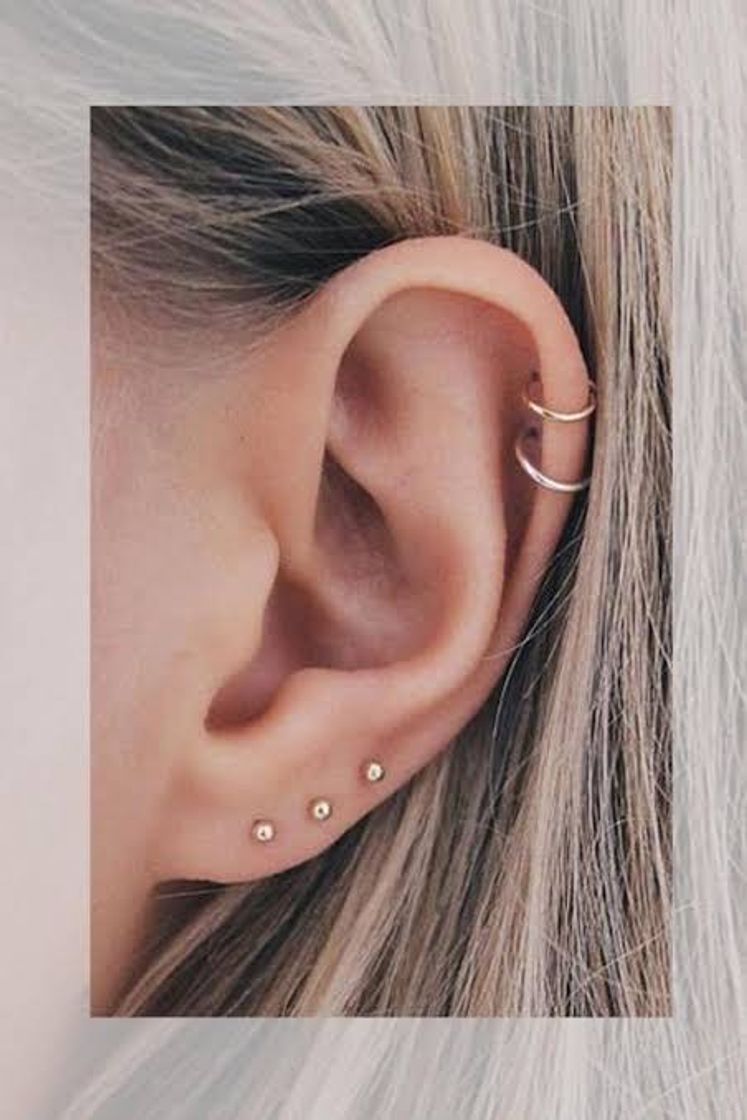 Moda Piercing na cartilagem 