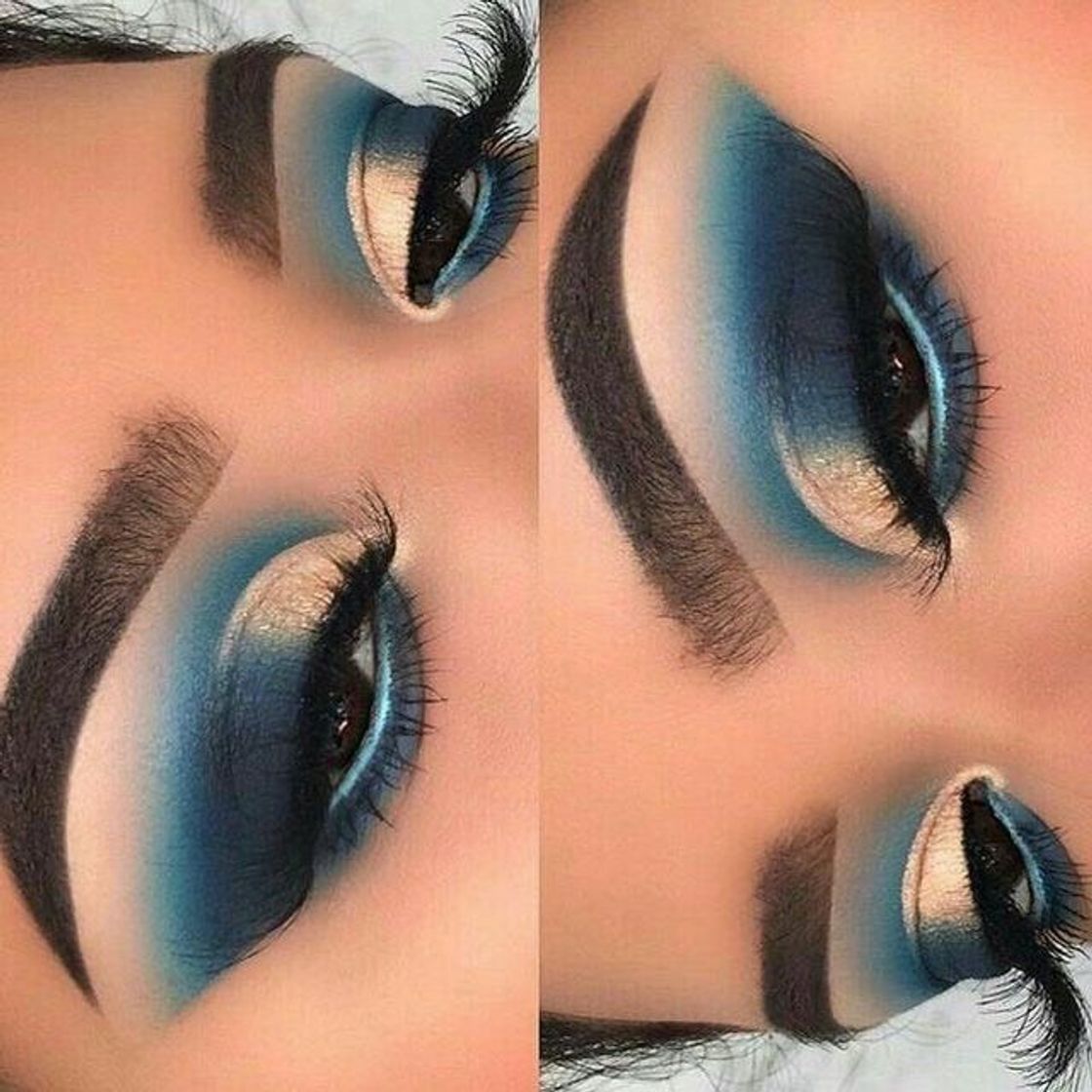 Moda Makeup azul 💙