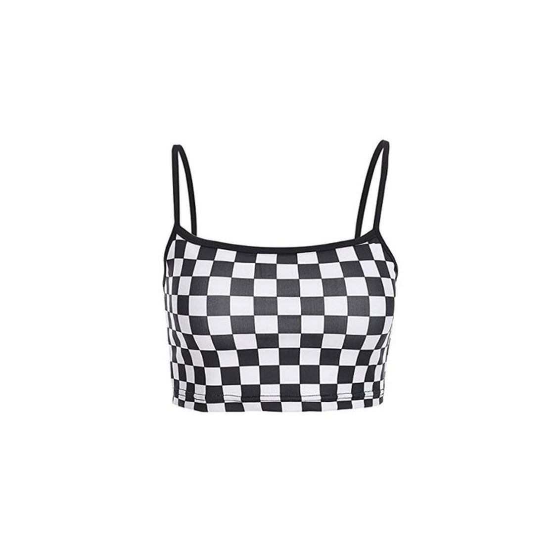 Social malianna Mujeres Tablero de Damas Imprimir Correa sin Respaldo Cuadros Negros y