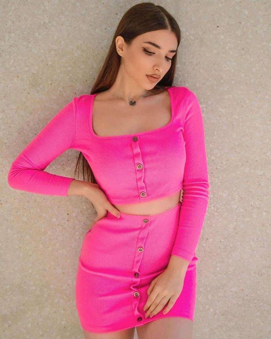 Moda Conjunto pink