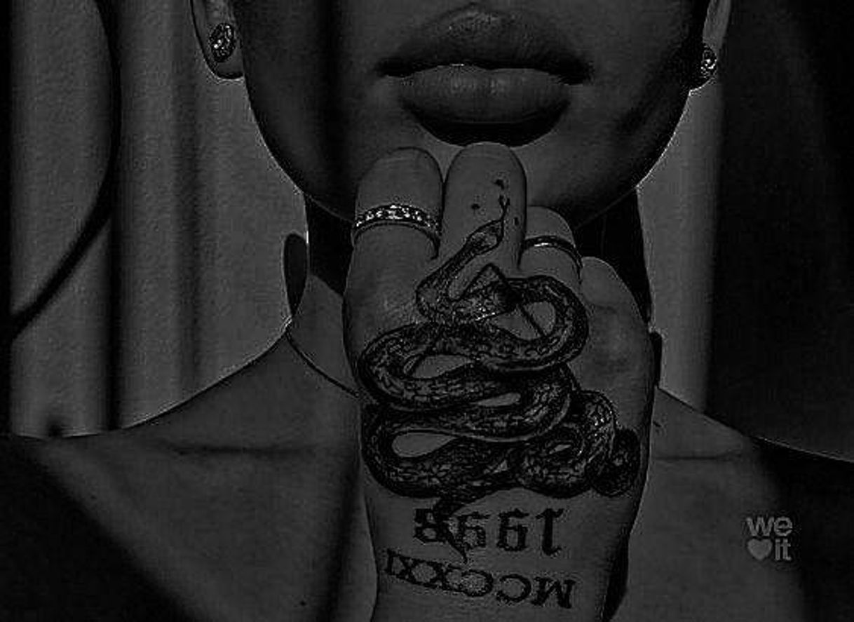 Fashion Tatto Serpent