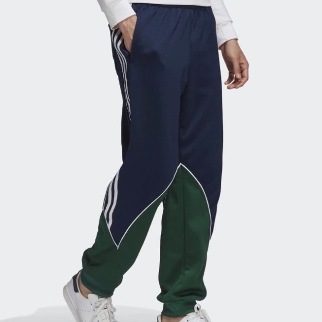 Moda Calça Poliéster Adidas