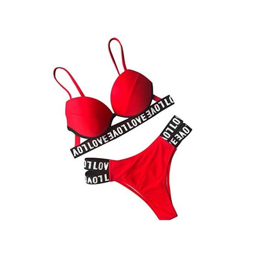 Berimaterry Bikinis Mujer 2019 Push Up Trajes de Baño Sexy Bikini Estampado