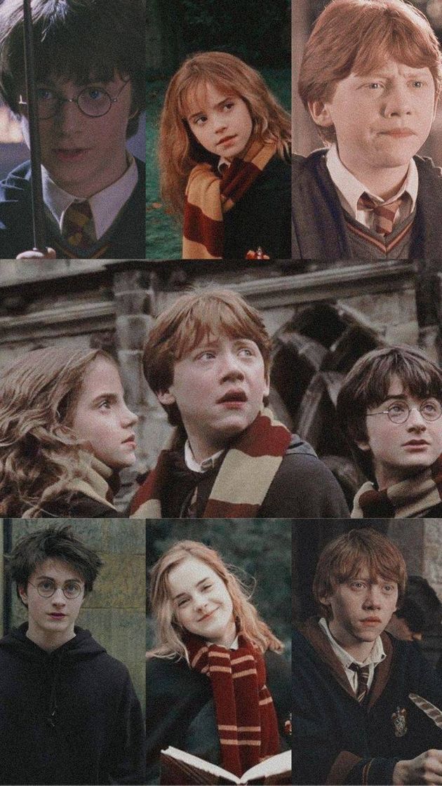 Moda Wallpaper - Harry Potter and Friends ^