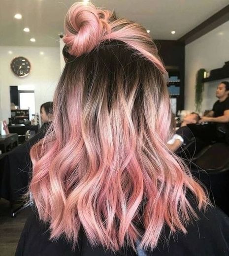 cabelo rosa 