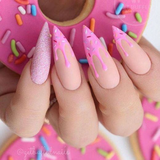 Donut nails ARt