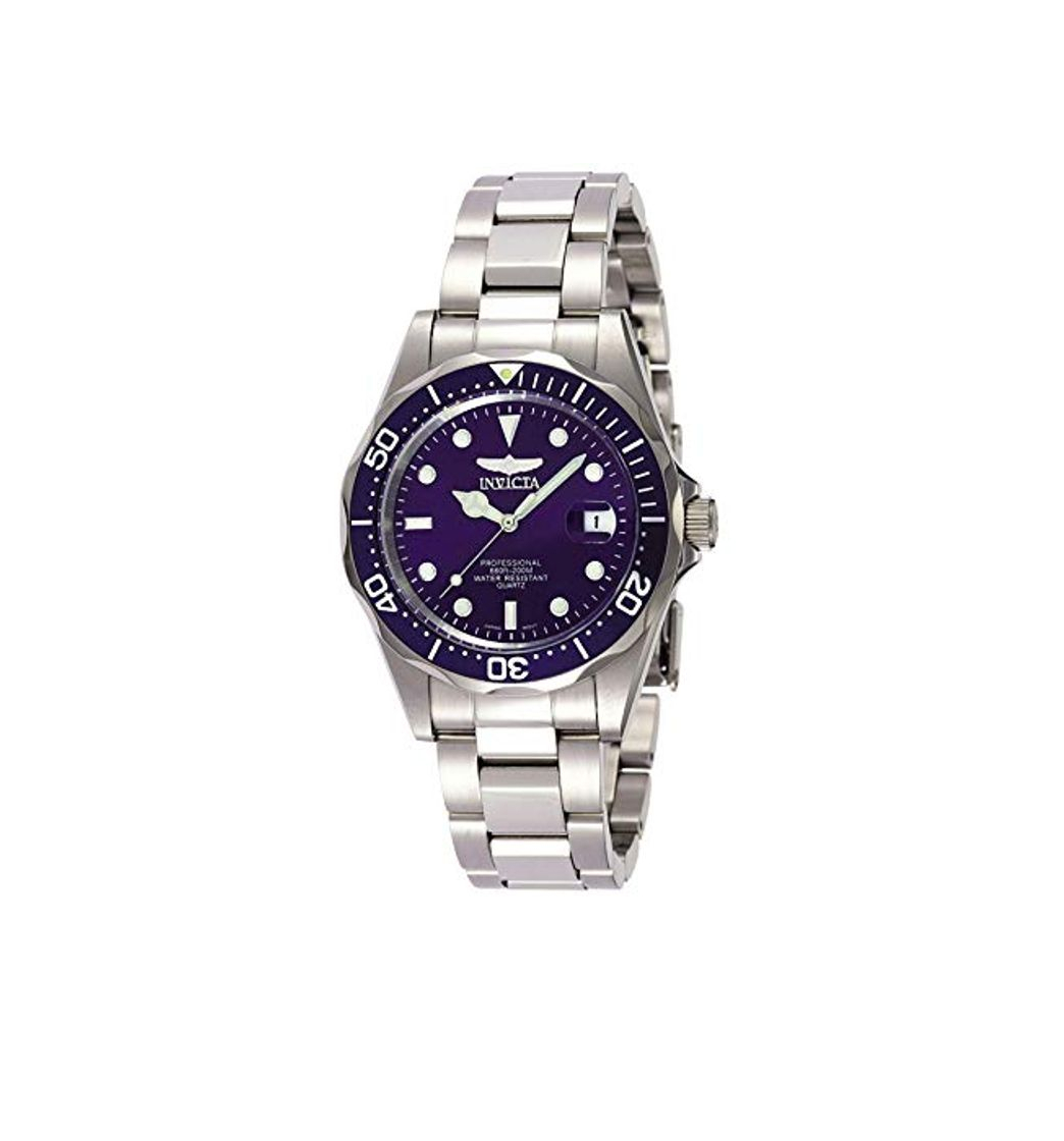 Product Invicta 9204 Pro Diver Reloj Unisex acero inoxidable Cuarzo Esfera azul