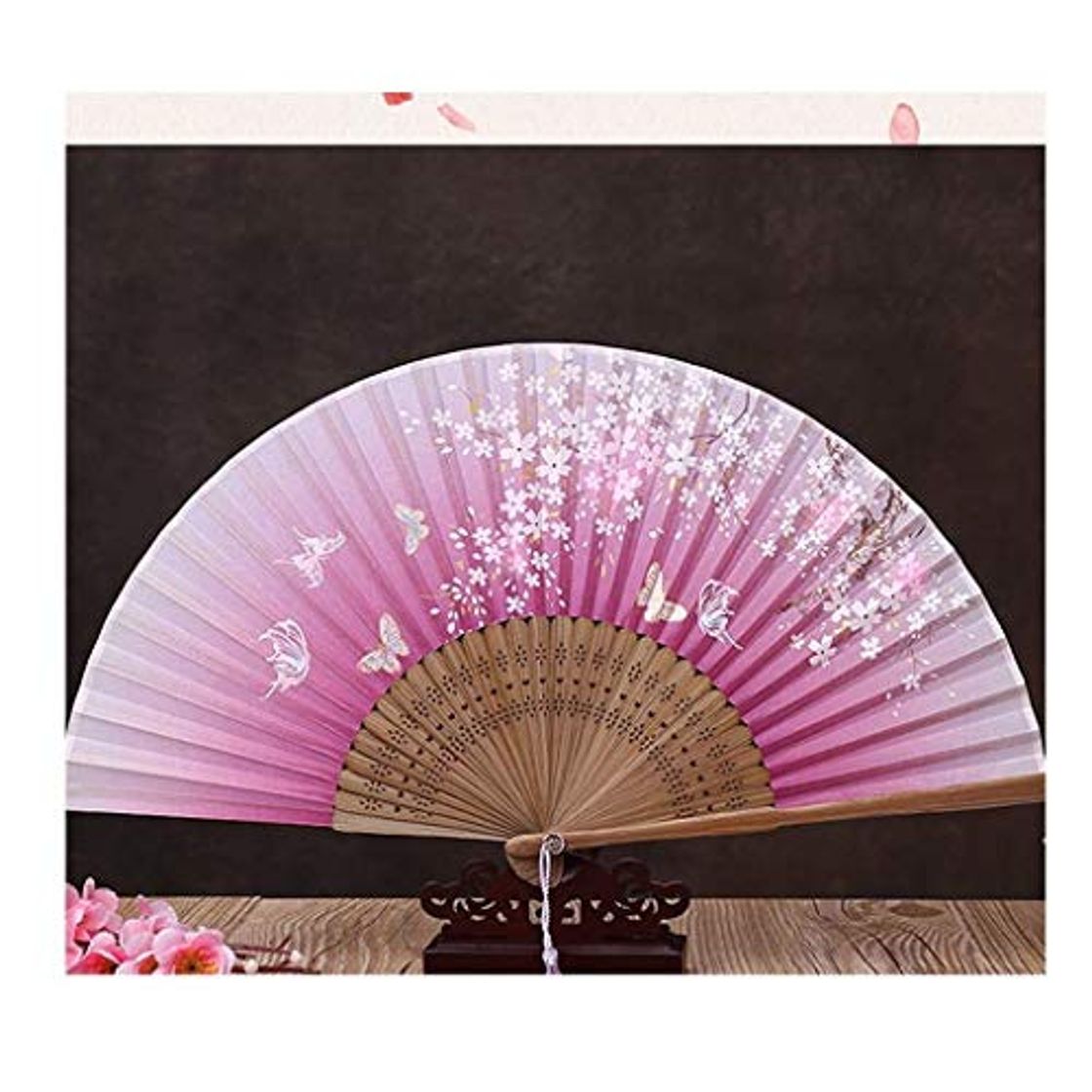 Producto Decoración Ventilador plegable manivela-japonés