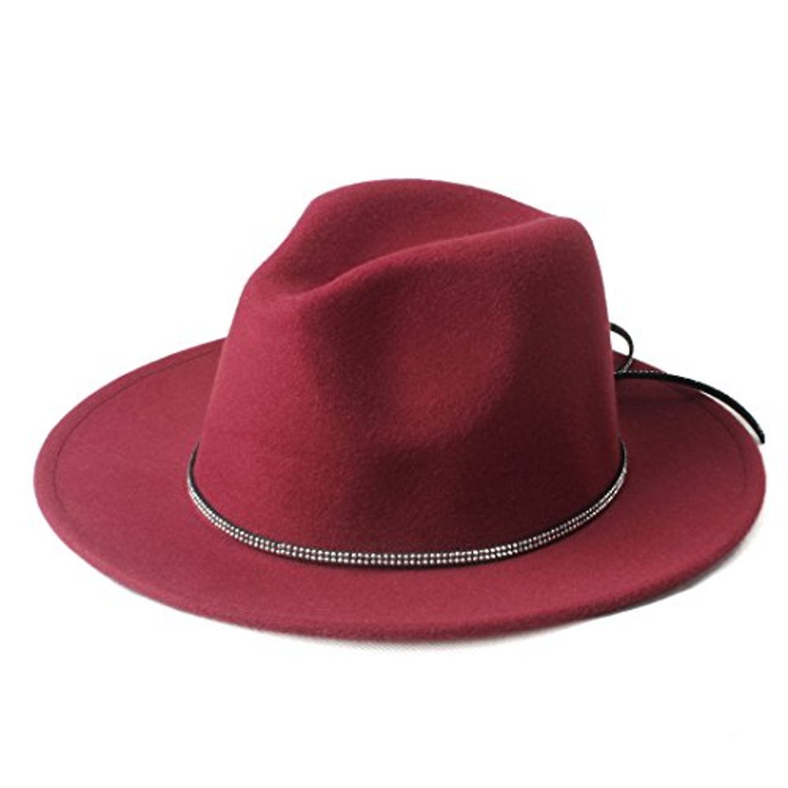 Fashion Ying xinguang Sombrero Fedora de Fedora Femenino Chapeu Femenino de Panamá Sombrero