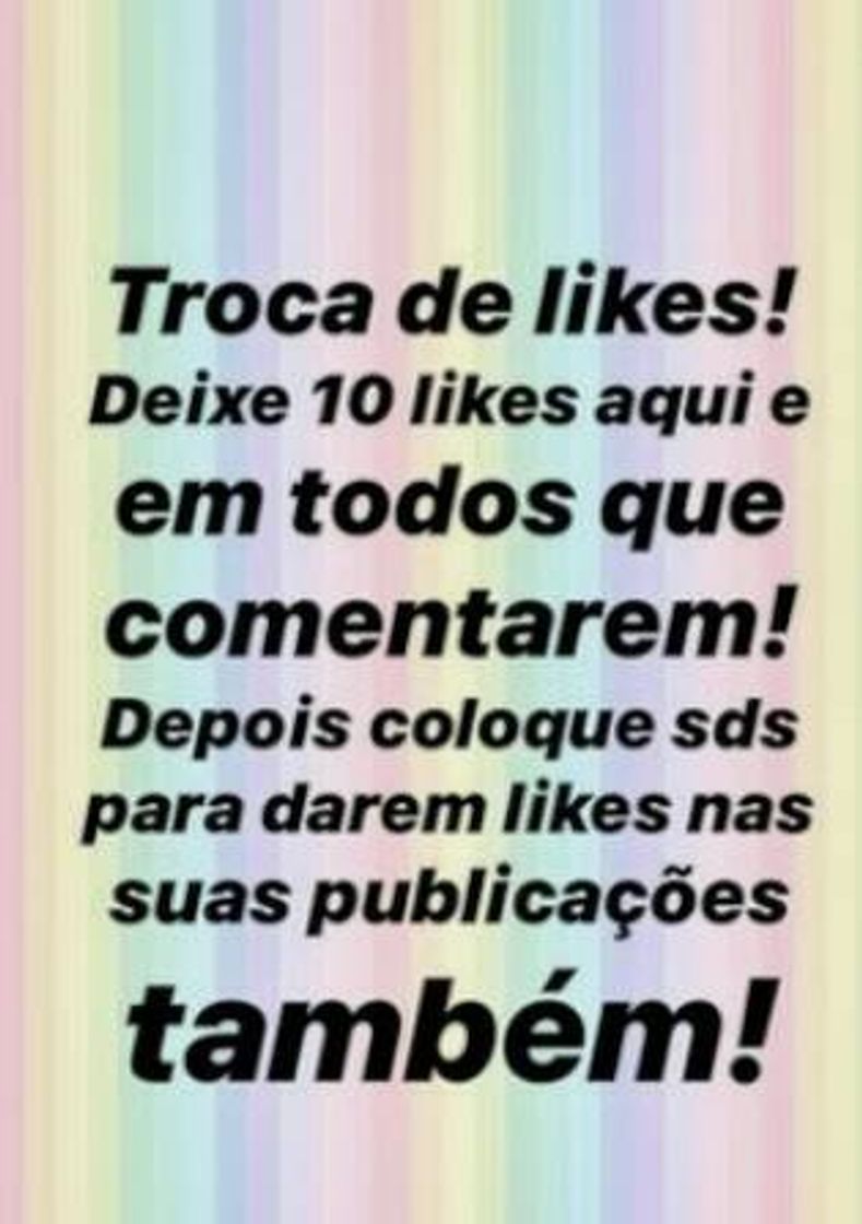 Fashion Troca de Likes