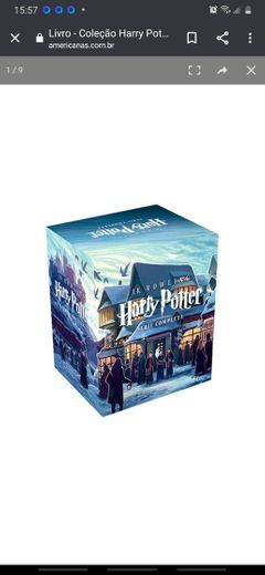 Coleção de livros 7 Harry Potter por apenas 149,90
