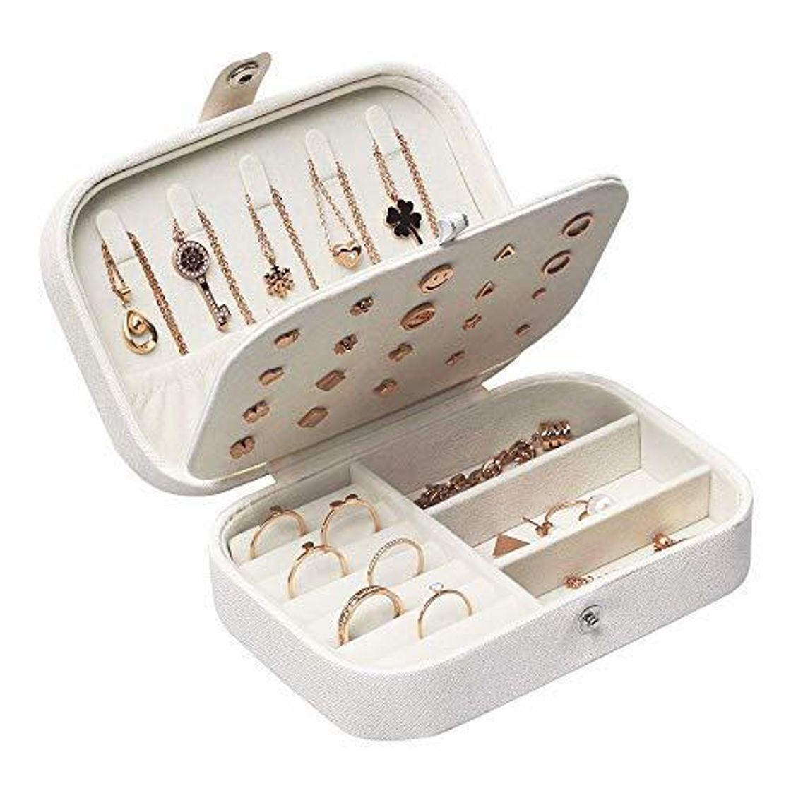 Social Lrikas Joyero Pequeño Joyero Viaje Joyeros Mujer Pequeña Joyero Jewelry Organizer para