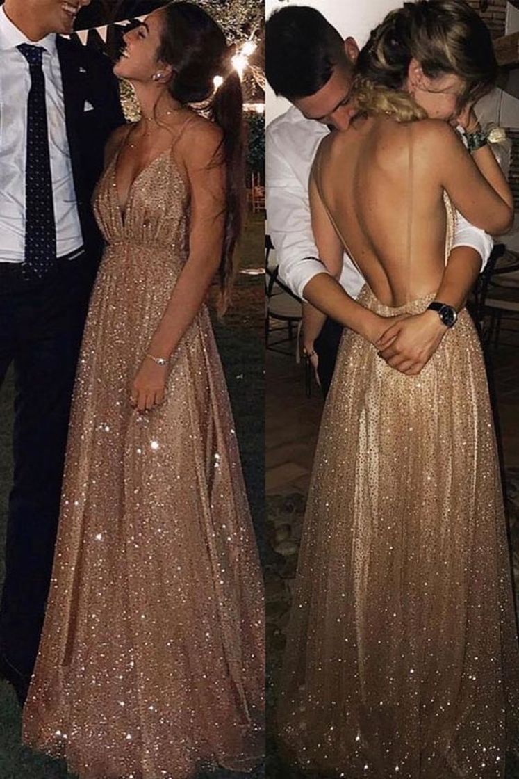 vestido cheio de brilho