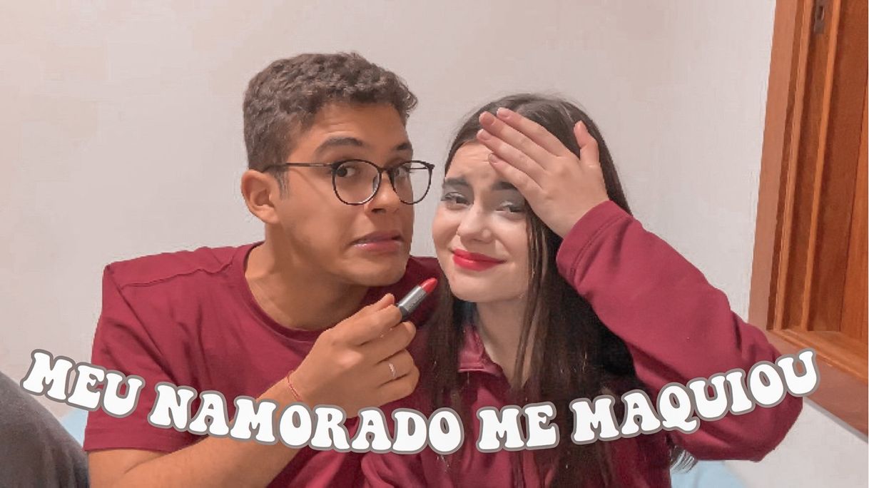 Social MEU NAMORADO ME MAQUIANDO 🤡 *deu muito ruim* - YouTube