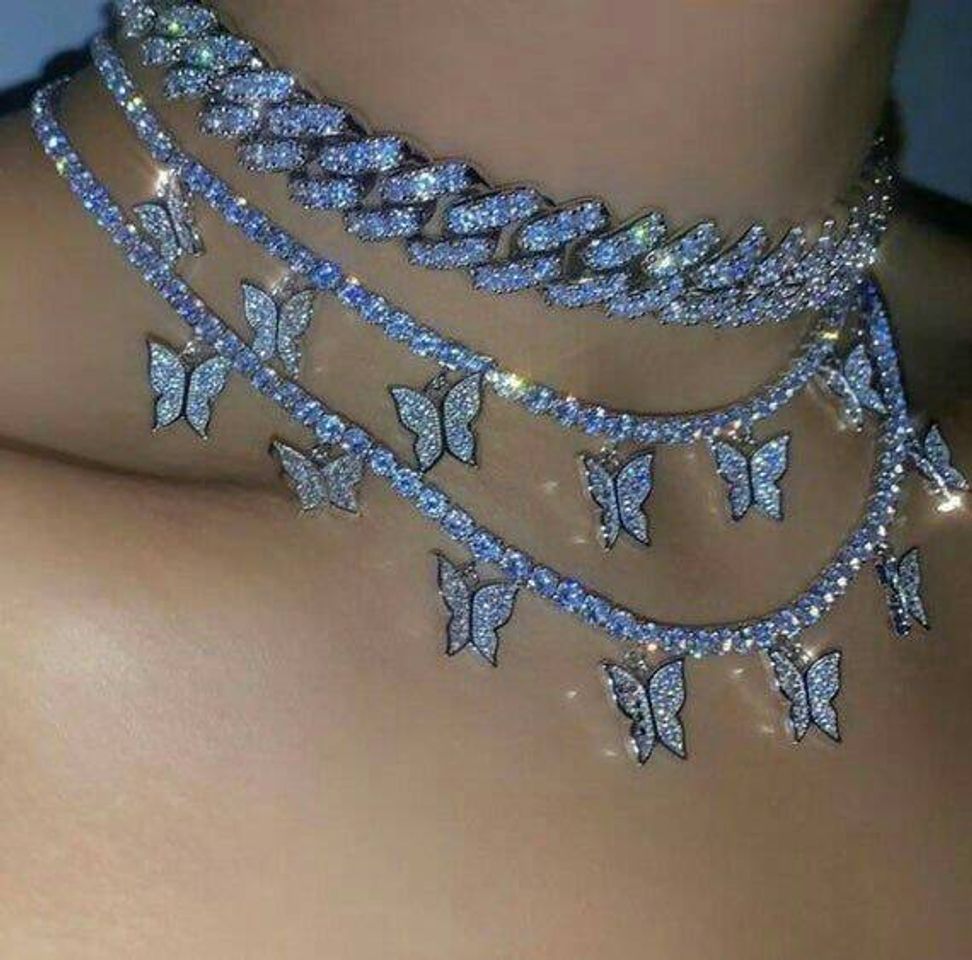 Social Butterfly Choker Necklace 