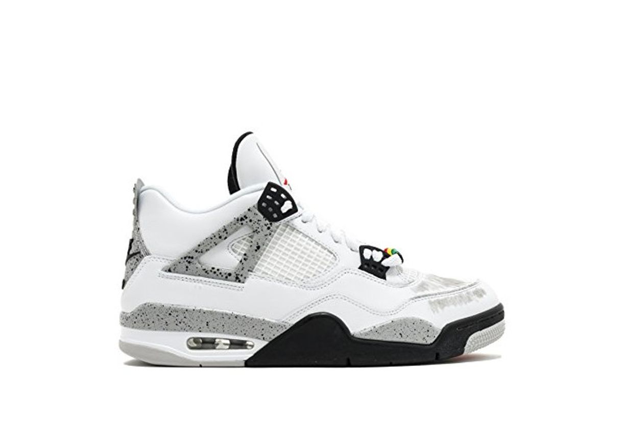 Moda Nike Air Jordan 4 Retro OG, Zapatillas de Baloncesto para Hombre, Blanco