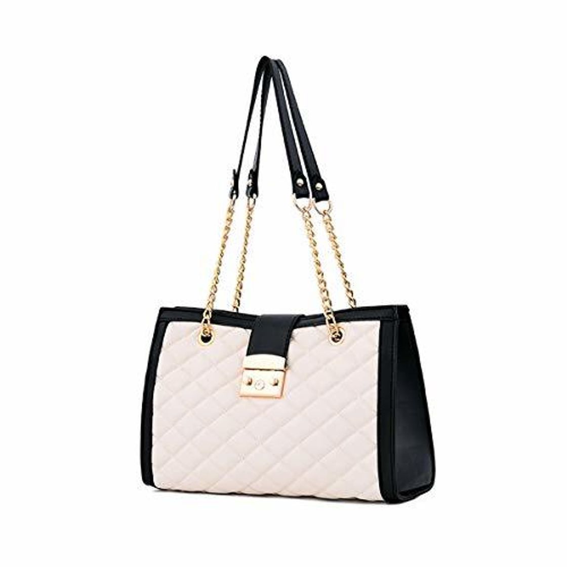 Social NICOLE & DORIS Mujer Acolchada Bolso del Bolso de Hombro Correa Tendencias