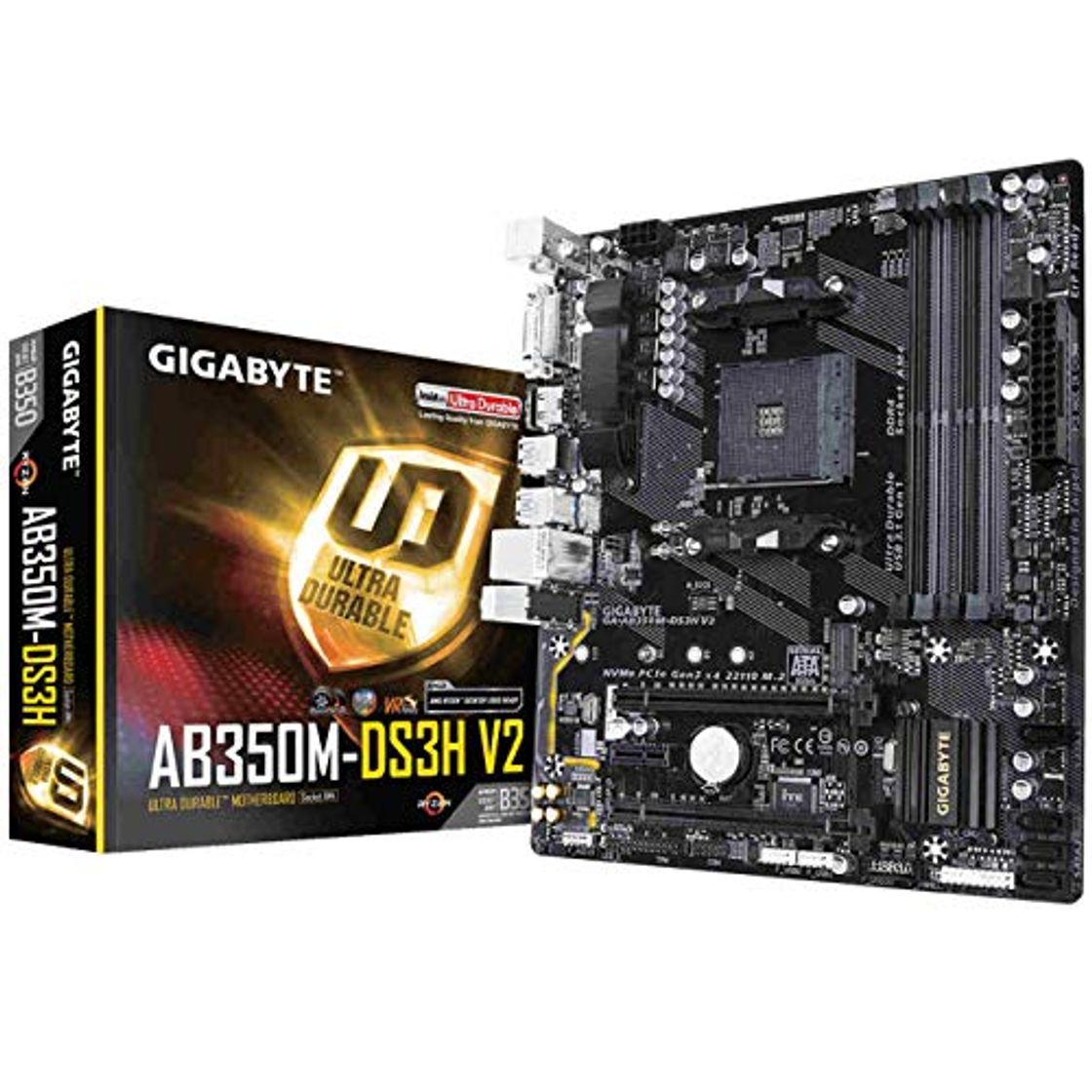Social Gigabyte Ga-AB350M-DS3H V2