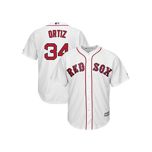 YQSB Personalizada Camiseta Deportiva Baseball Jersey Liga de béisbol # 34 Ortiz