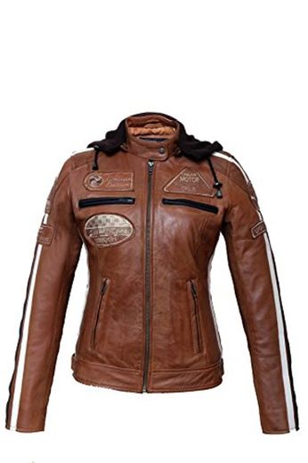 Chaqueta Moto Mujer de Cuero Urban Leather '58 LADIES'