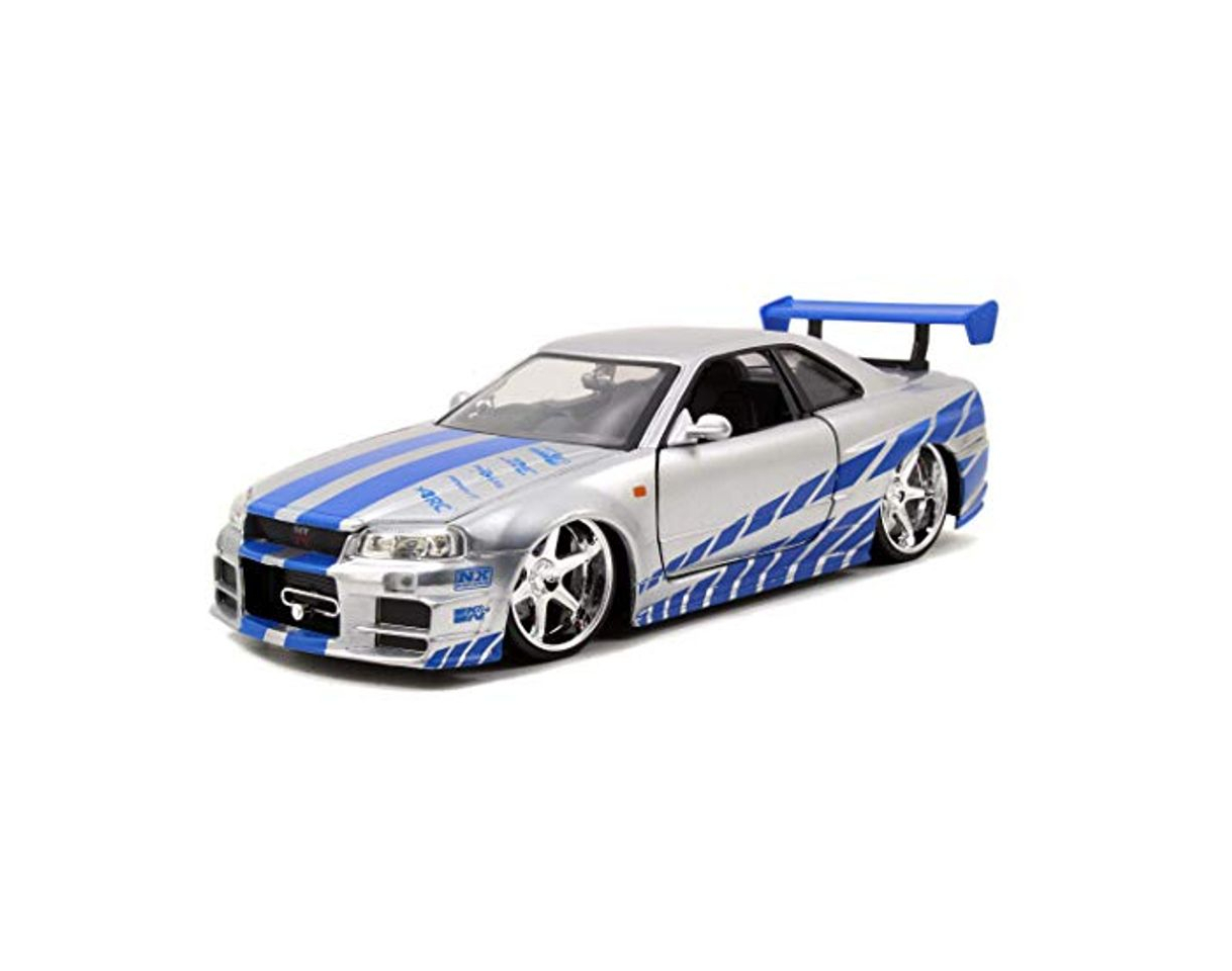 Electrónica Jazwares Metals Diecast, Nissan Skyline GT-R, Fast and Furious, Brian o 'Conner' s,