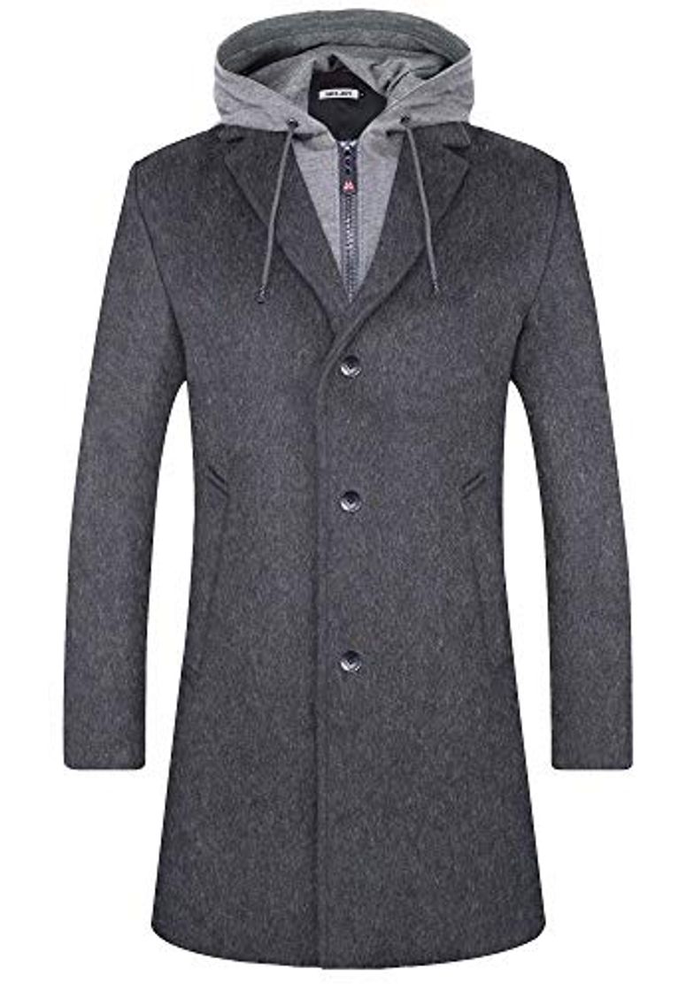Social Bojin - Abrigo de invierno para hombre