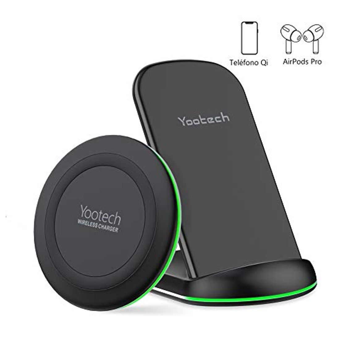 Electrónica YOOTECH Cargador Rápido Inalámbrico