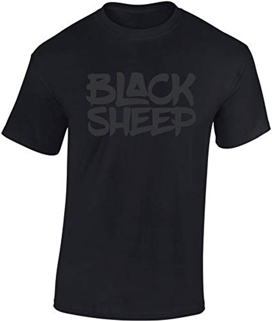 Fashion Camiseta: Black Sheep - Oveja Negra - Regalo-s Hombre y Mujer -