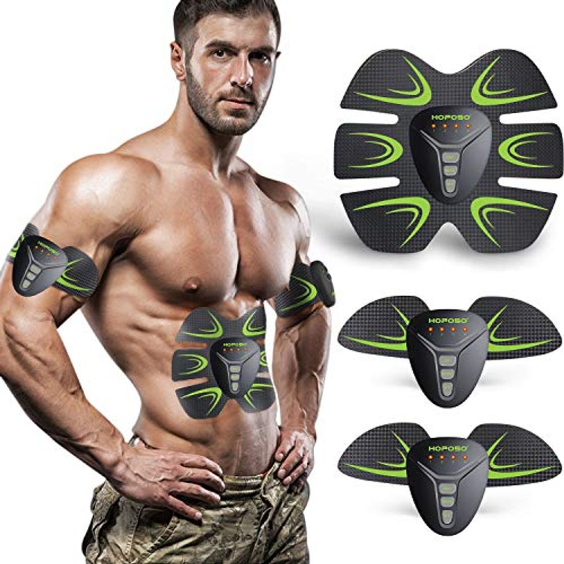 Social HOPOSO Electroestimulador Muscular Abdominales