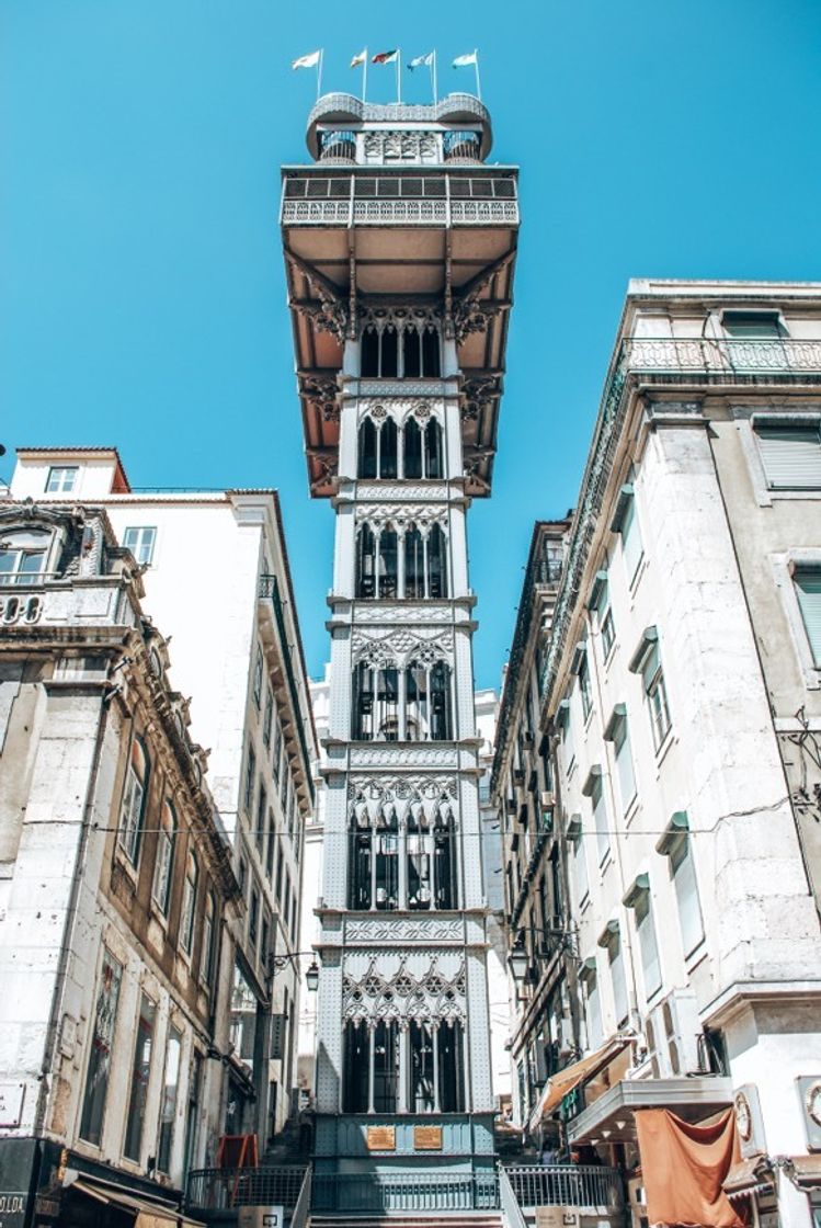 Lugar Elevador de Santa Justa