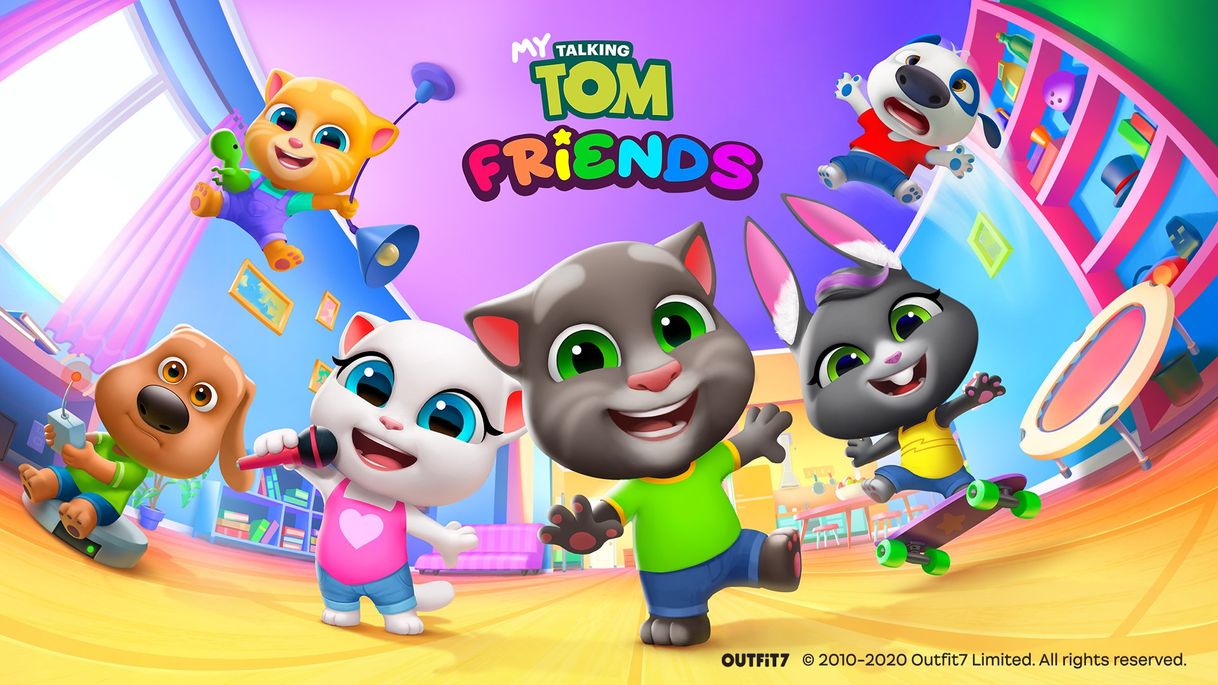 Moda My Talking Tom Friends 