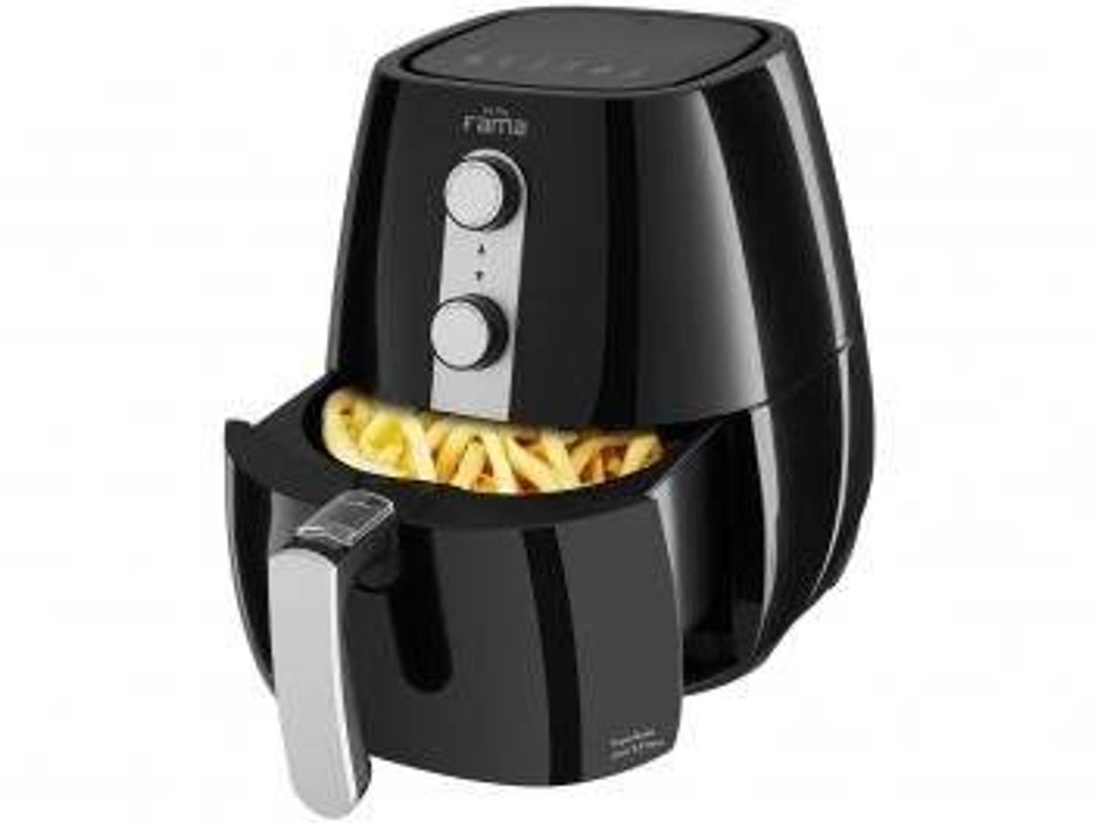 Social Fritadeira Elétrica Sem Óleo/Air Fryer Fama - Air Fry Preta 