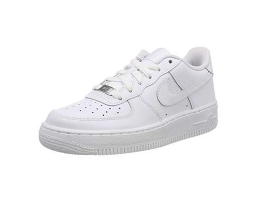 Nike Air Force 1, Zapatillas de Baloncesto Unisex Niños, Blanco