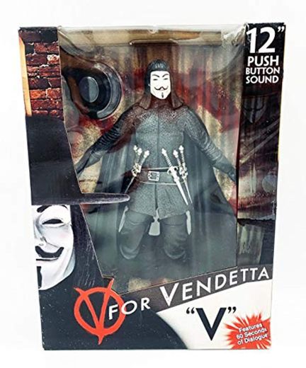 V de Vendetta 12 pulgadas Figura con sonido