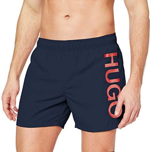 Hugo Boss ABAS Pantalones Cortos, Azul