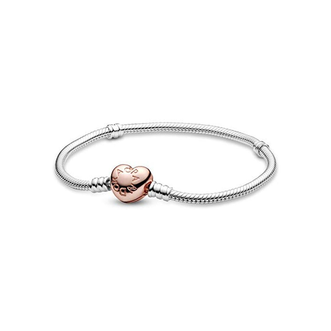 Fashion PANDORA Pulsera Charm Mujer Plata