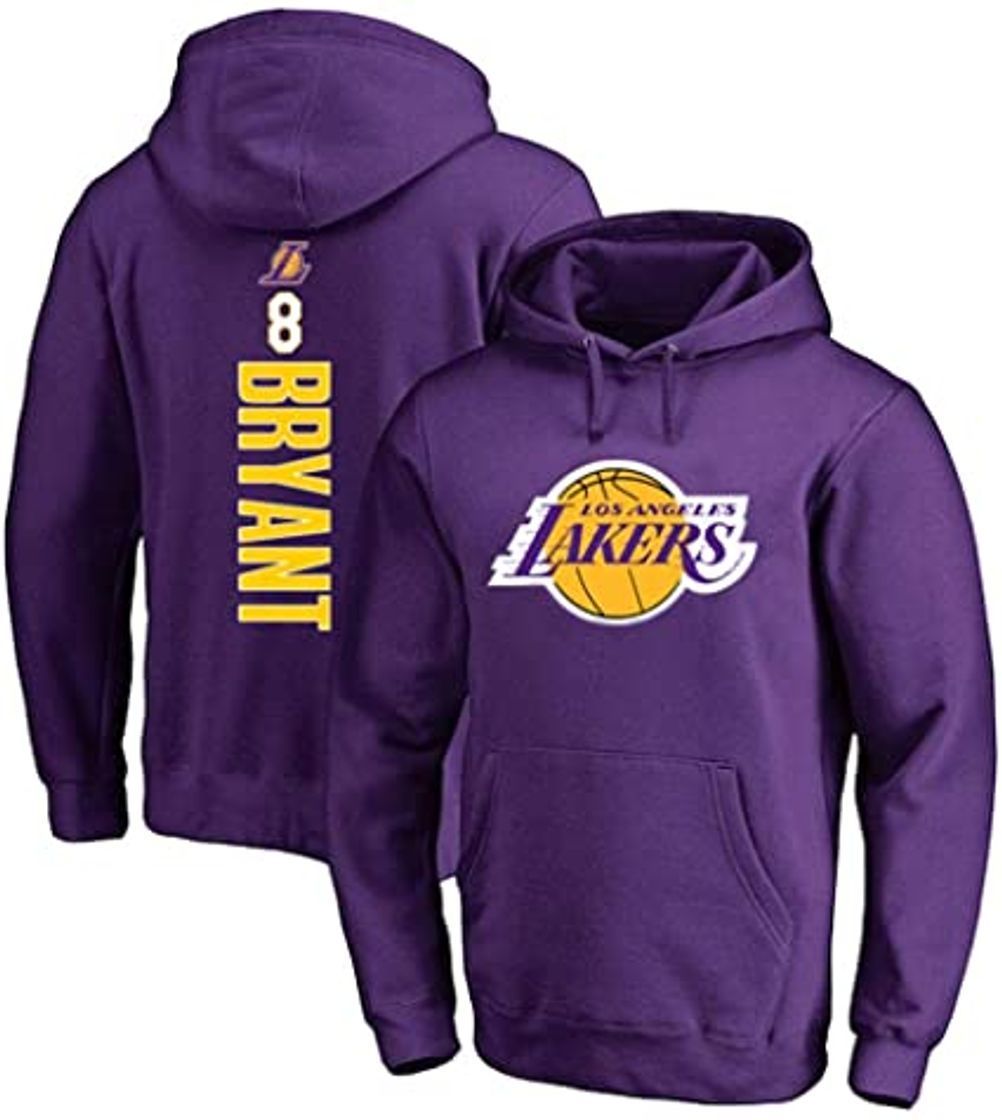 Social Hanbao Sudadera De NBA Lakers 8# Kobe Bryant Baloncesto Club Round Cuello