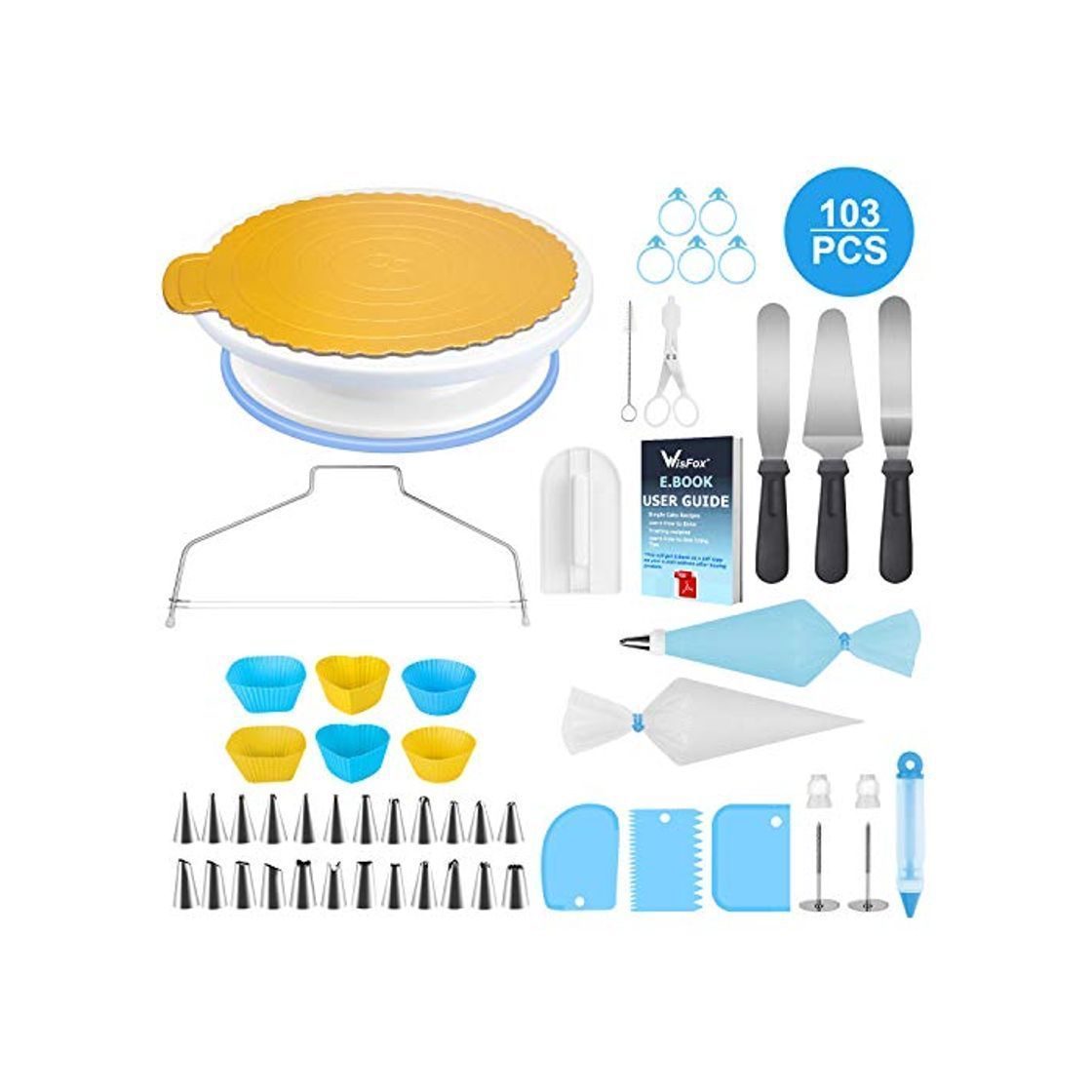 Social WisFox Decoración de Pasteles