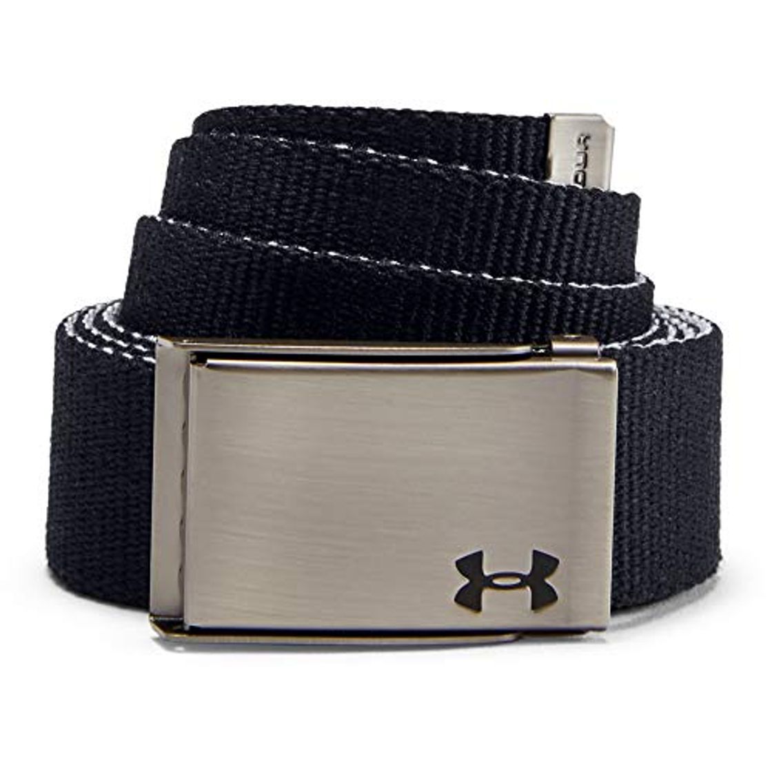 Electrónica Under Armour Men's Webbing 2.0 Belt Cinturón, Hombre, Gris