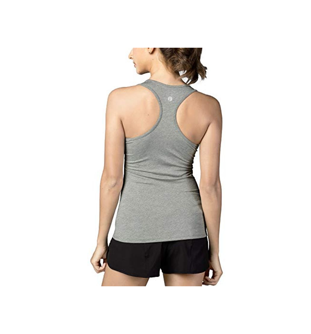 LAPASA Camiseta Deportiva sin Mangas, para Running, Yoga y Entrenamiento para Mujer.