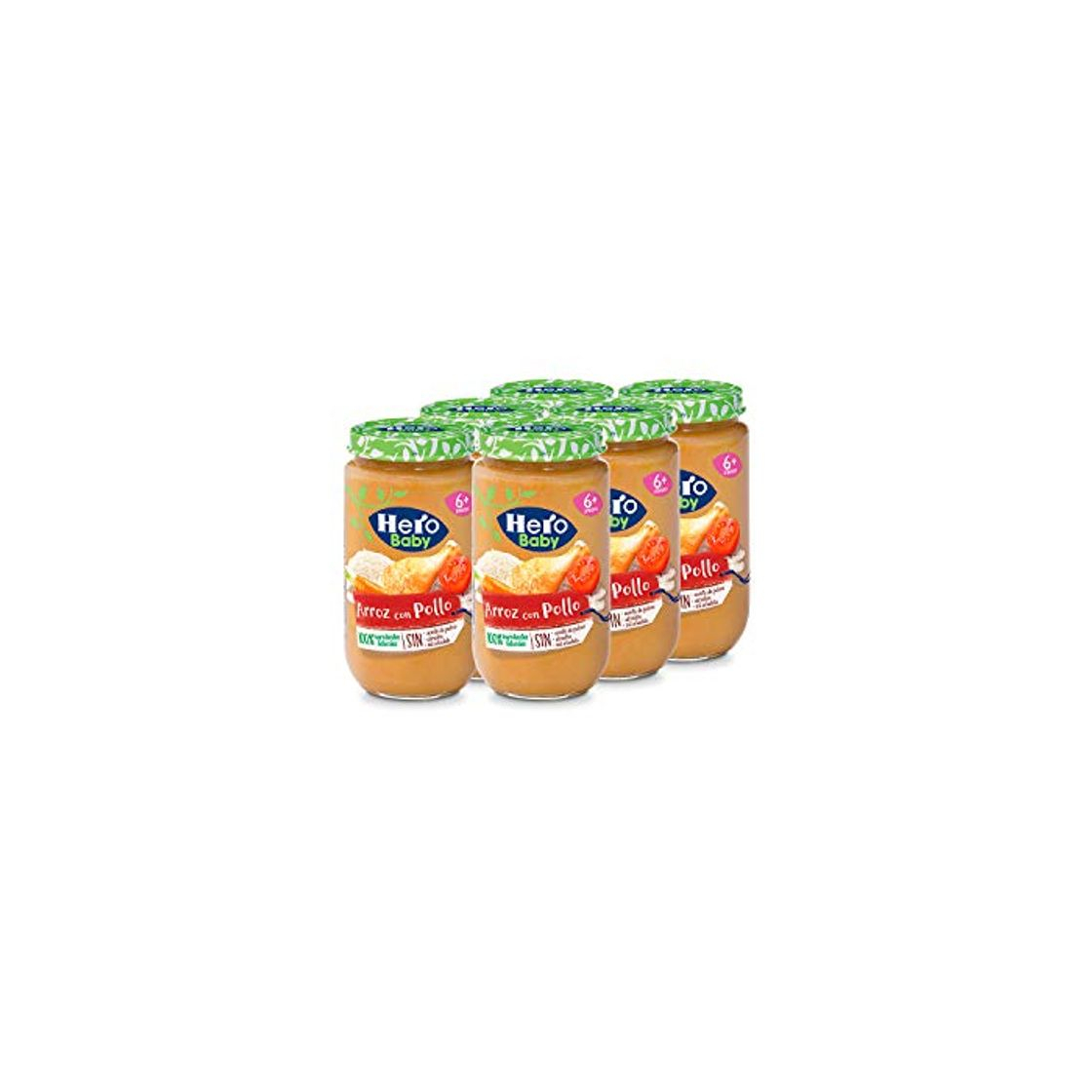 Productos Hero Baby - Arroz Con Pollo Tierno 235 gr - Pack de