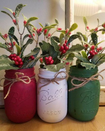 Christmas Mason Jar 🎄⛄