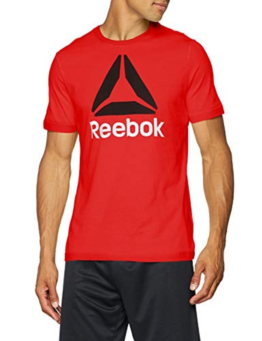 Moda Reebok Qqr- Stacked Camiseta