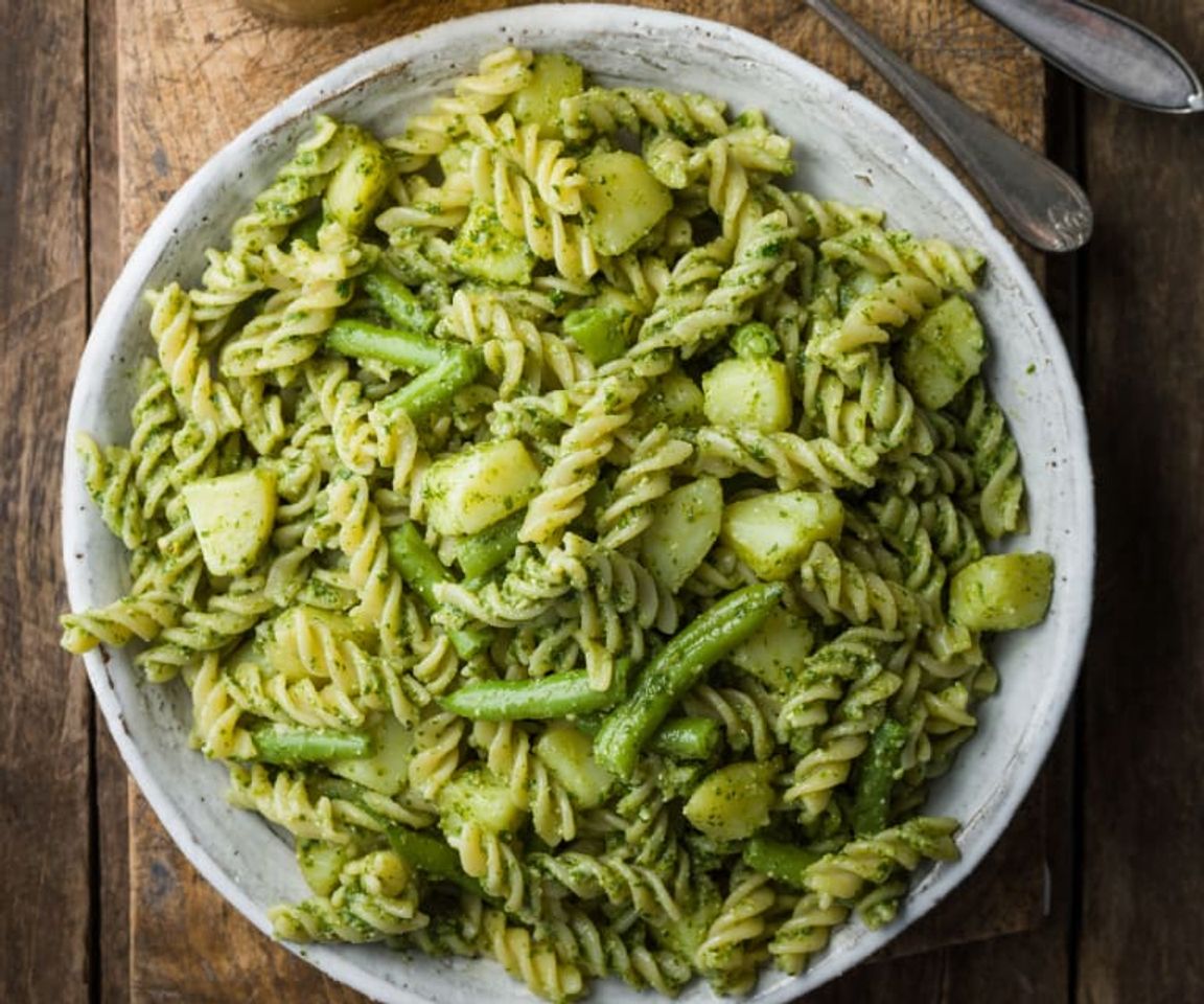 Moda Pasta al pesto.