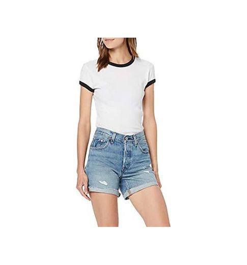 Levi's 501 Original Short Pantalones Cortos, Azul